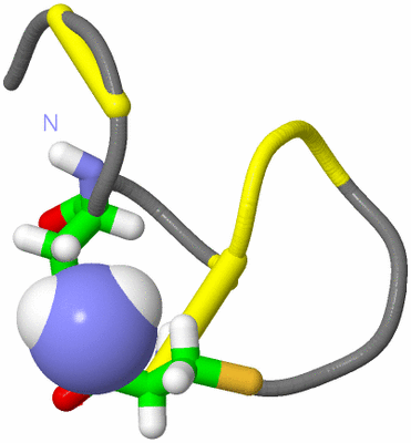 Image NMR Structure - model 1, sites