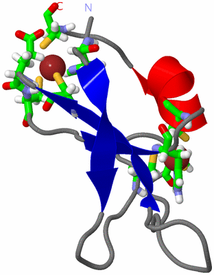 Image NMR Structure - model 1, sites