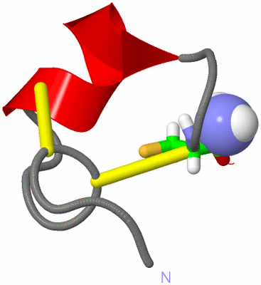 Image NMR Structure - model 1, sites