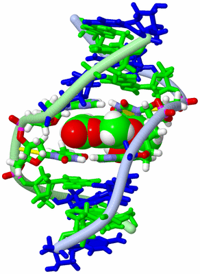 Image NMR Structure - model 1, sites