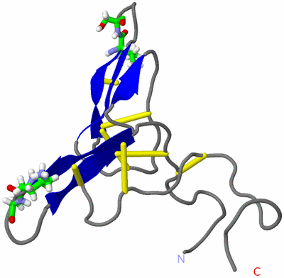 Image NMR Structure - model 1, sites