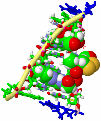 Image NMR Structure - model 1, sites