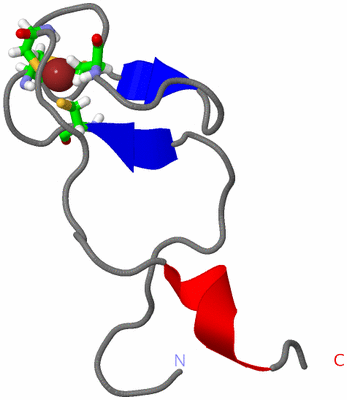 Image NMR Structure - model 1, sites