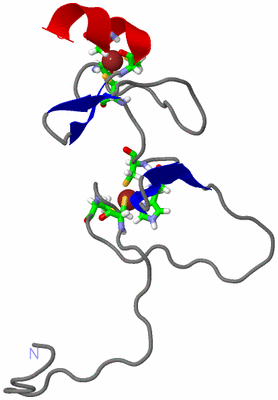 Image NMR Structure - model 1, sites