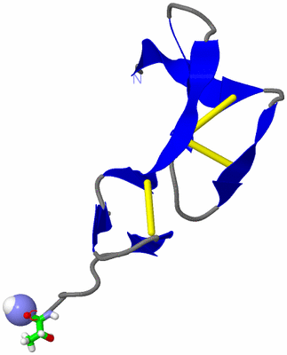 Image NMR Structure - model 1, sites