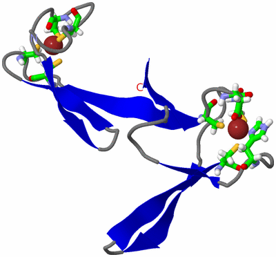 Image NMR Structure - model 1, sites