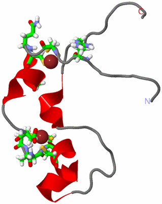 Image NMR Structure - model 1, sites