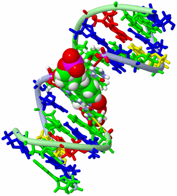 Image NMR Structure - model 1, sites