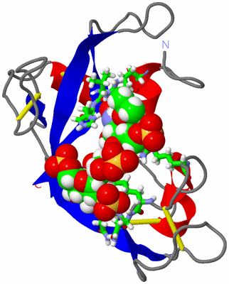 Image NMR Structure - model 1, sites