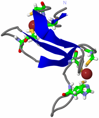 Image NMR Structure - model 1, sites