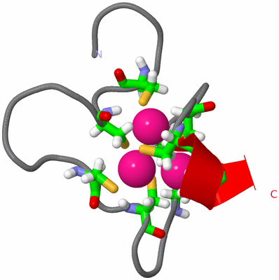 Image NMR Structure - model 1, sites