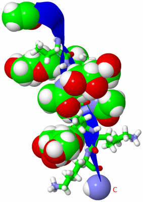 Image NMR Structure - model 1, sites