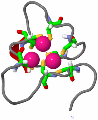 Image NMR Structure - model 1, sites