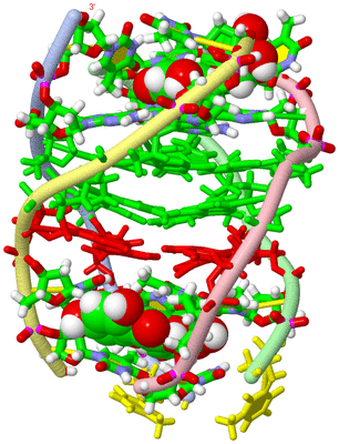 Image NMR Structure - model 1, sites