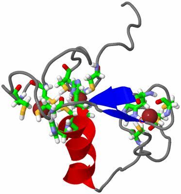 Image NMR Structure - model 1, sites