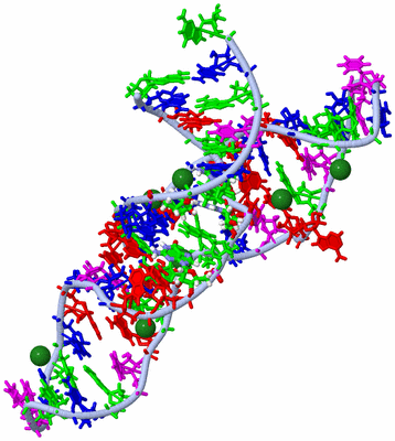 Image NMR Structure - model 1, sites