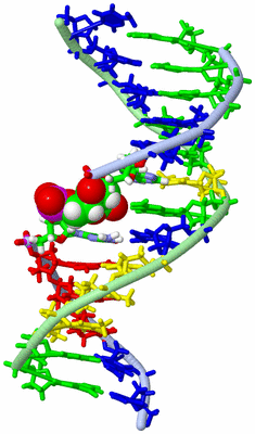 Image NMR Structure - model 1, sites