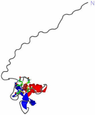 Image NMR Structure - model 1, sites