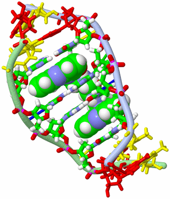 Image NMR Structure - model 1, sites