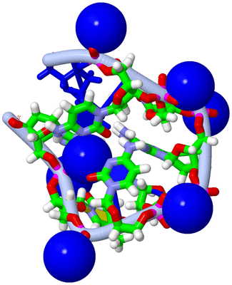 Image NMR Structure - model 1, sites