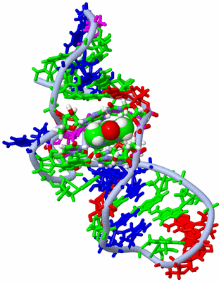 Image NMR Structure - model 1, sites