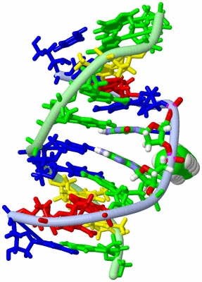 Image NMR Structure - model 1, sites