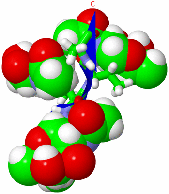 Image NMR Structure - model 1, sites