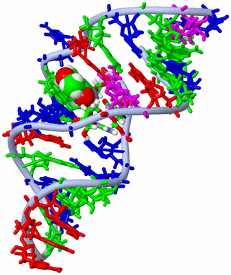 Image NMR Structure - model 1, sites