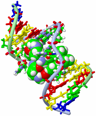 Image NMR Structure - model 1, sites