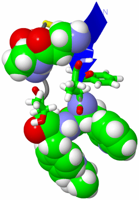 Image NMR Structure - model 1, sites