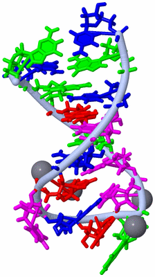 Image NMR Structure - model 1, sites