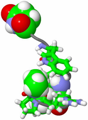 Image NMR Structure - model 1, sites