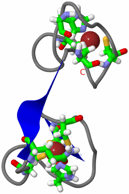 Image NMR Structure - model 1, sites