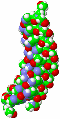 Image NMR Structure - model 1, sites