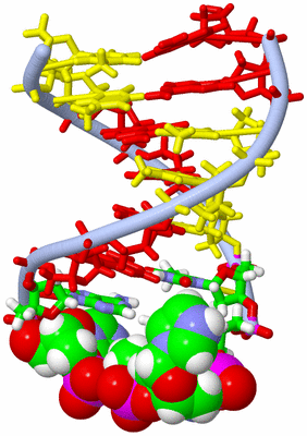 Image NMR Structure - model 1, sites