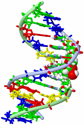 Image NMR Structure - model 1, sites