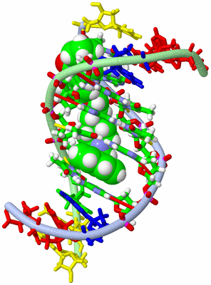 Image NMR Structure - model 1, sites