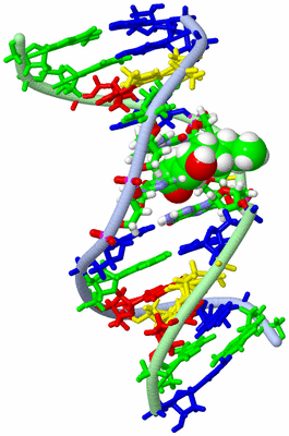 Image NMR Structure - model 1, sites