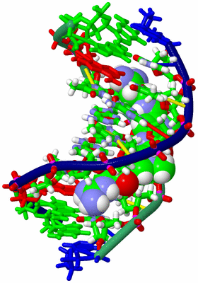 Image NMR Structure - model 1, sites