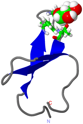 Image NMR Structure - model 1, sites