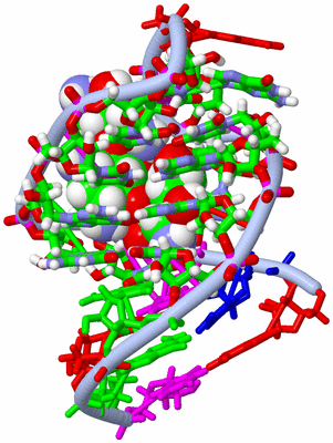 Image NMR Structure - model 1, sites